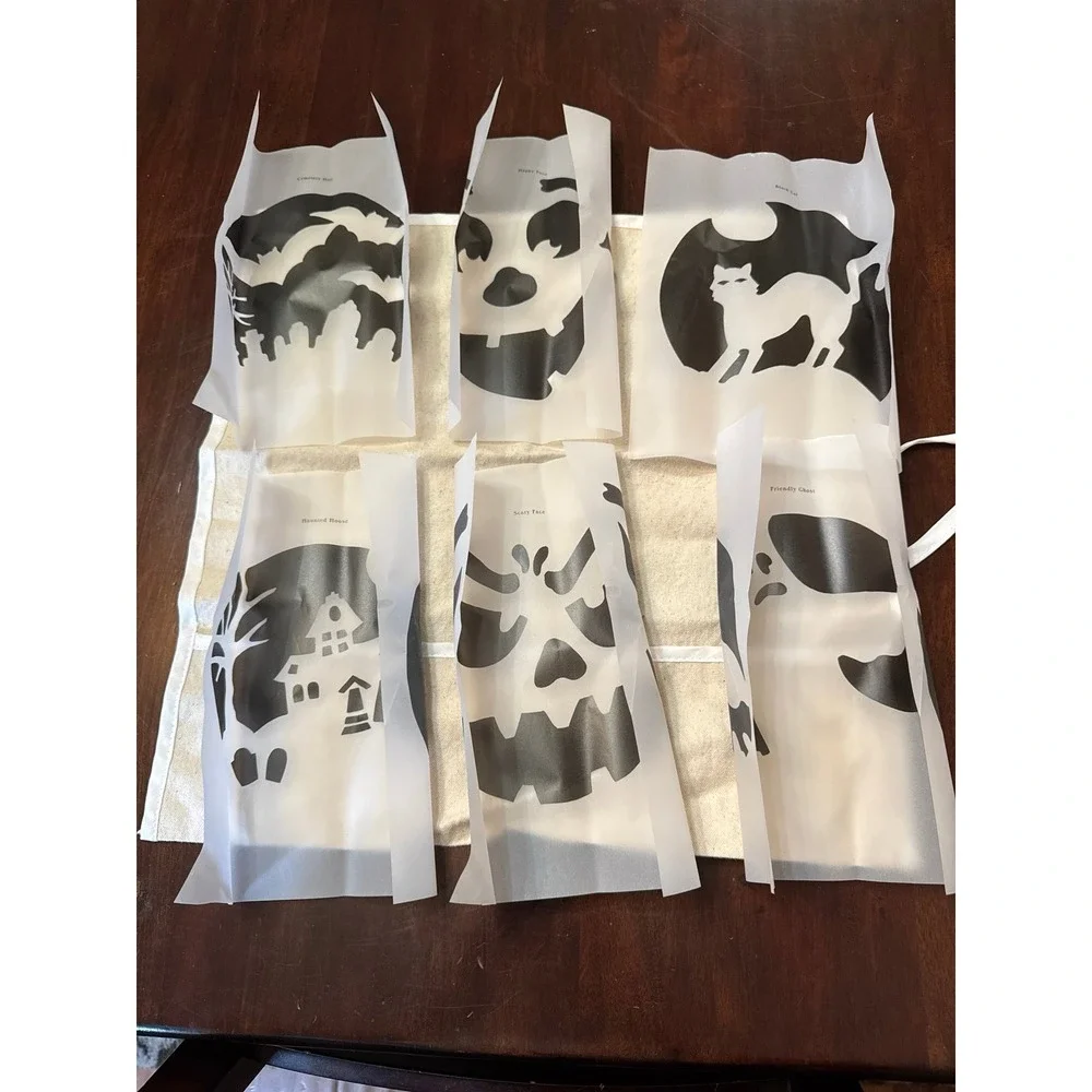 Williams-Sonoma Halloween pumpkin carving kit‎ jack-o'-lantern tools templates